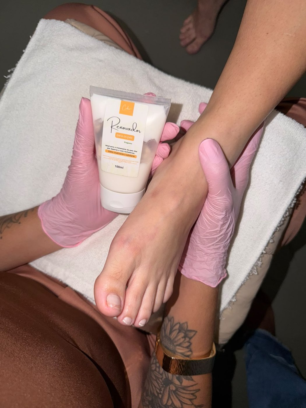 Massagem e cuidado dos pés no Sculpta Beauty